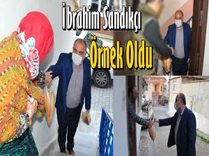  İBRAHİM SANDIKÇI HERKESE ÖRNEK OLUYOR 