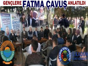 İLKADIMLI ÖĞRENCİLERDEN FATMA ÇAVUŞUN KABRİNE ZİYARET 