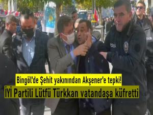 İYİ Parti Grup Başkanvekili Lütfü Türkkan önce dinledi sonra küfretti