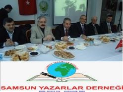 Samsun Yazarlar Derneği Kahvaltıda Buluşturdu