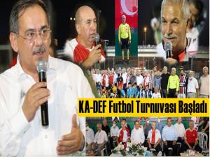 KA-DEF Futbol Turnuvası Görkemli Açılış Töreniyle Start aldı