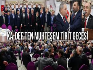 KA-DEF'TEN MUHTEŞEM TİRİT YEMEĞİ