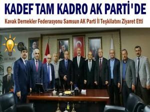 KADEF TAM KADRO AK PARTİ'DE 