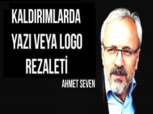 KALDIRIMLARA YAZI VEYA LOGO REZALETİNDEN VAZGEÇİN