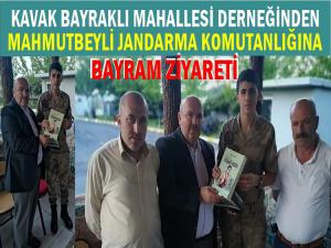 KAVAK-BAYRAKLI DERNEĞİNDEN ANLAMLI ZİYARET