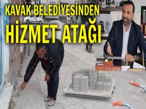 KAVAK BELEDİYESİ TEMPO ARTIRDI