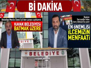 KAVAK BELEDİYESİ İLE İLGİLİ BİR HABER ÜZERİNE