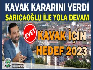 KAVAK KARARINI VERDİ: SARICAOĞLU İLE YOLA DEVAM