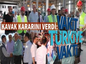 KAVAK KARARINI VERDİ: 'VAKİT TÜRKİYE VAKTİ'