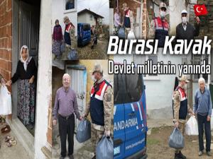 KAVAK'TA MİLLET EVİNDE DEVLET MİLLETİNİN HİZMETİNDE 