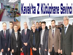 Kavakta Z Kütüphane Sevinci