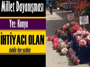 KORONAVİRÜSE KARŞI ÖRNEK MİLLET DAYANIŞMASI 