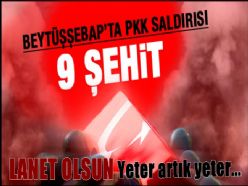 Beytüşşebap'tan acı haber geldi 10 Şehit