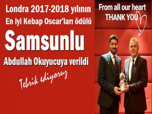 Londra'da Yılın En İyi Kebap Ödülü Bir Türk'e Verildi