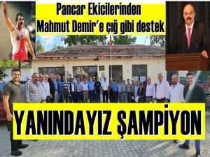 Mahmut Demir'e söz verdiler: Yanındayız Şampiyon