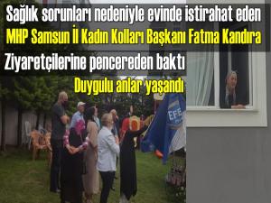 MHP'den duygulandıran ziyaret