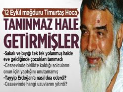 TİMURTAŞ HOCAYA 12 EYLÜL ÇİLESİ 