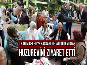 NECATTİN DEMİRTAŞ HUZUREVİNİ ZİYARET ETTİ