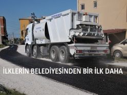 İlkadım Belediyesinden Bölgede bir ilk