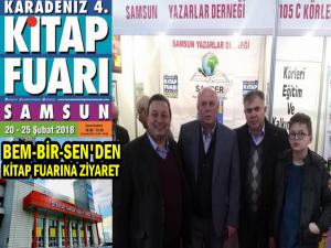 NURETTİN SEVER KİTAP FUARINI ZİYARET ETTİ