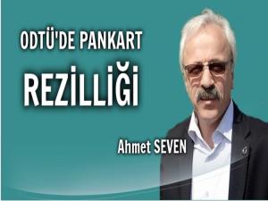 ODTÜ'DE PANKART REZİLLİĞİ