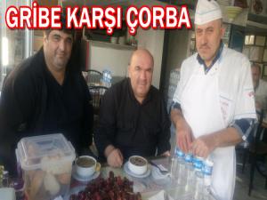 ÖZBİRTAT LOKANTASINDAN GRİBE KARŞI ÇORBA