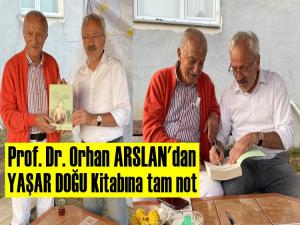 Prof. Dr. Orhan Arslan'dan Yaşar Doğu kitabına tam not