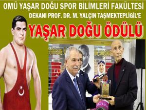 PROF. DR. YALÇIN TAŞMEKTEPLİGİL'E YAŞAR DOĞU ÖDÜLÜ