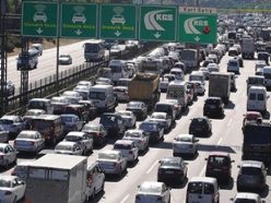 İstanbul'da trafik çilesi 