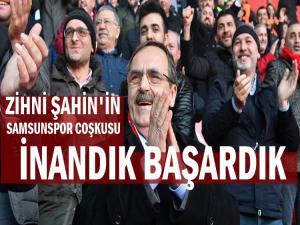 ŞAHİN: İNANDIK BAŞARDIK ŞAMPİYON OLACAĞIZ