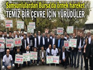 SAMDEF'TEN BURSA'DA ÖRNEK ÇEVRE DUYARLILIĞI