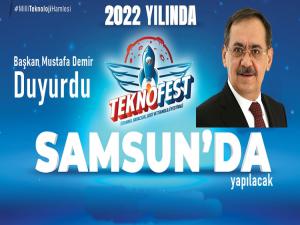 Samsun 2022 Teknofest'e ev sahipliği yapacak 