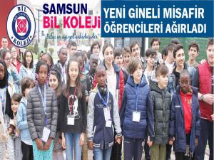 SAMSUN BİL KOLEJİ YENİ GİNELİ ÖĞRENCİLERİ AĞIRLADI