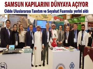 Samsun Cidde Uluslararası Tanıtım ve Seyahat Fuarında