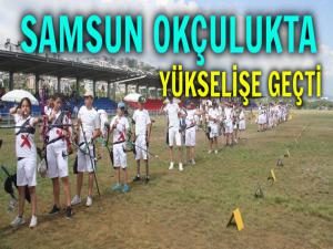 SAMSUN'DA OLİMPİK YAY OKÇULUK İL BİRİNCİLİĞİ YAPILDI