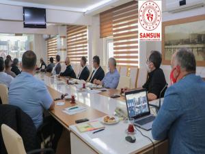 SAMSUN GSİM VİDEO KONFERANSA KATILDI