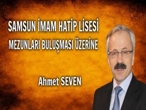 SAMSUN İHL MEZUNLARI BULUŞMASI ÜZERİNE 