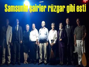 Samsunlu şairler okudukları şiirlerle hafızalarda iz bıraktı