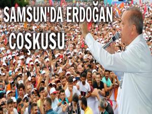 SAMSUNLULARIN ERDOĞAN SEVGİSİ MEYDANLARI TAŞIRDI