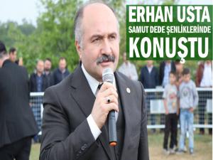 SAMUT DEDE ŞENLİĞİNDE ERHAN USTAYA SEVGİ SELİ 