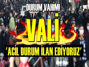 ŞEHİR SOS VERİYOR VALİ ACİL DURUM İLAN ETTİ