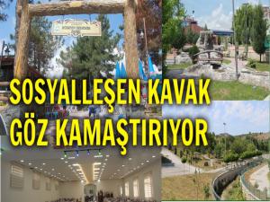 SOSYALLEŞEN KENT KAVAK GÖZ KAMAŞTIRIYOR