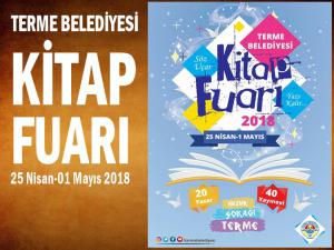 TERME KİTAP FUARI 25 NİSAN'DA AÇILIYOR