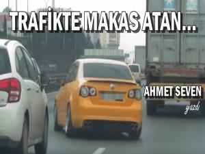 TRAFİKTE MAKAS ATAN YAMYAMLAR