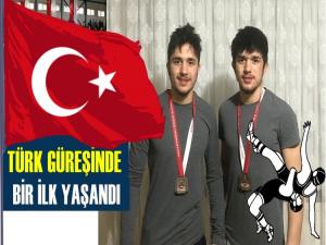 TÜRK GÜREŞİNDE BİR İLK YAŞANDI