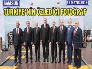 TÜRKİYE'NİN ÖZLEDİĞİ FOTOĞRAF SAMSUN'DA ÇEKİLDİ