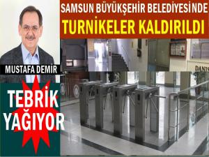 TURNİKELER SÖKÜLDÜ VATANDAŞ RAHAT NEFES ALDI