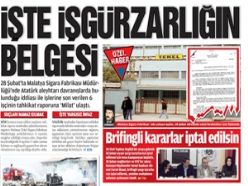 28 ŞUBAT İŞ GÜZARLARININ KİRLİ ÇAMAŞIRLAR