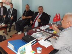 İl Genel Meclis Üyelerinden MHP'ye ziyaret