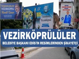 VEZİRKÖPRÜ'DE RESİM REZALETİNE SON VERİLSİN